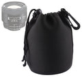 Bolsa de transporte para lentes de cámara SLR de neopreno con mosquetón, tamaño: 10x14 cm, Size: 10x14cm