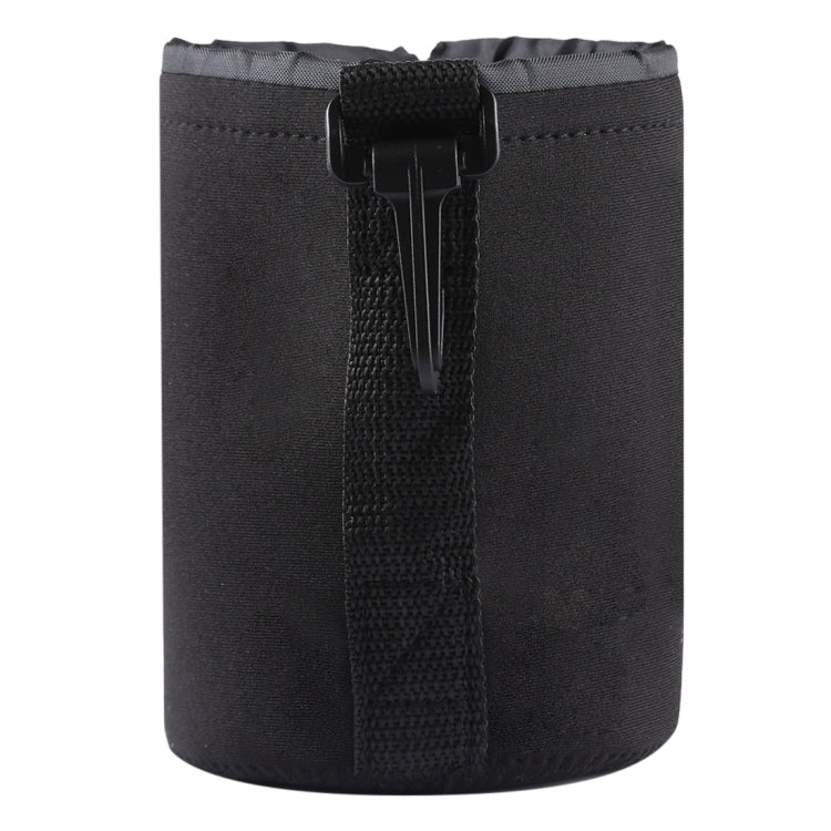 Bolsa de transporte para lentes de cámara SLR de neopreno con mosquetón, tamaño: 10x14 cm, Size: 10x14cm