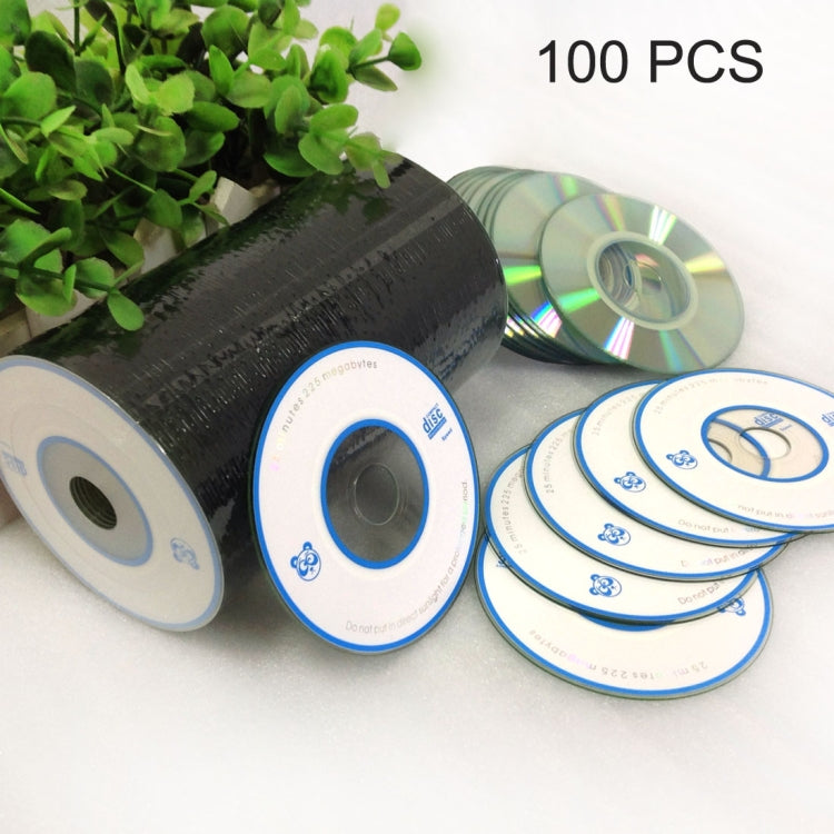 Mini CD-R en blanco de 8 cm, 225 MB/25 minutos, 100 unidades en un paquete, el precio es por 100 unidades
