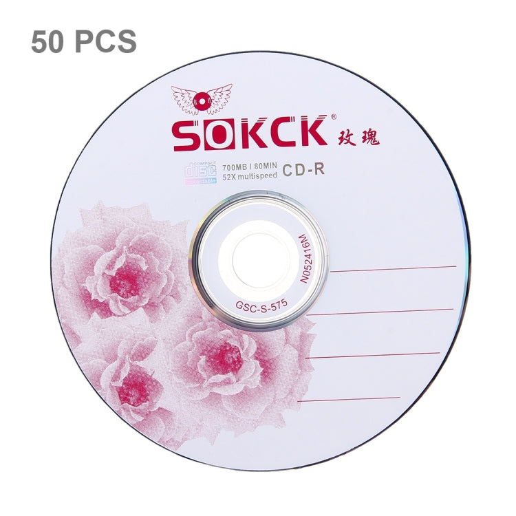 CD-R en blanco de 12 cm, 730 MB/80 minutos, 50 unidades en un paquete, el precio es por 50 unidades, 730MB/80mins
