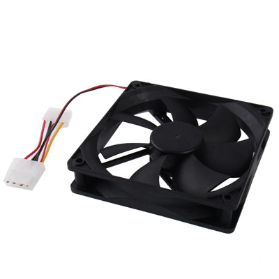Ventilador de refrigeración de 4 pines de 120 mm con conectores duales, 120mm 4-pin