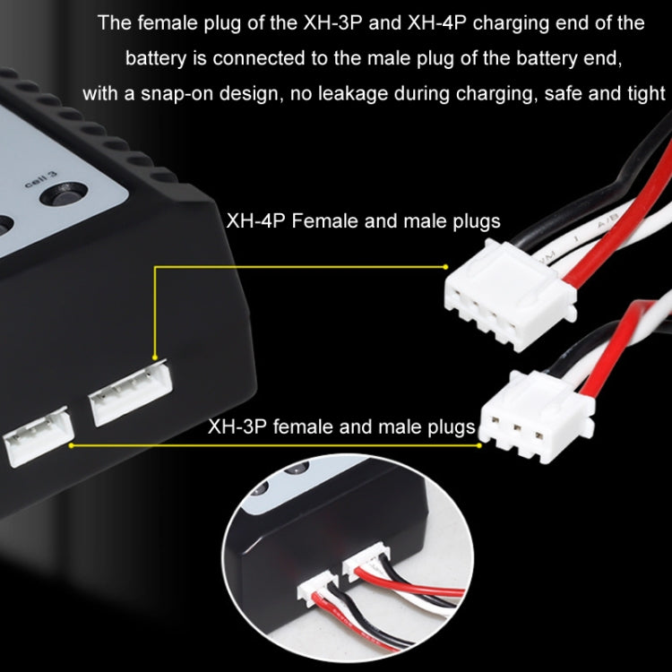 Cargador de equilibrio compacto ImaxRC B3 LiPo, EU Plug
