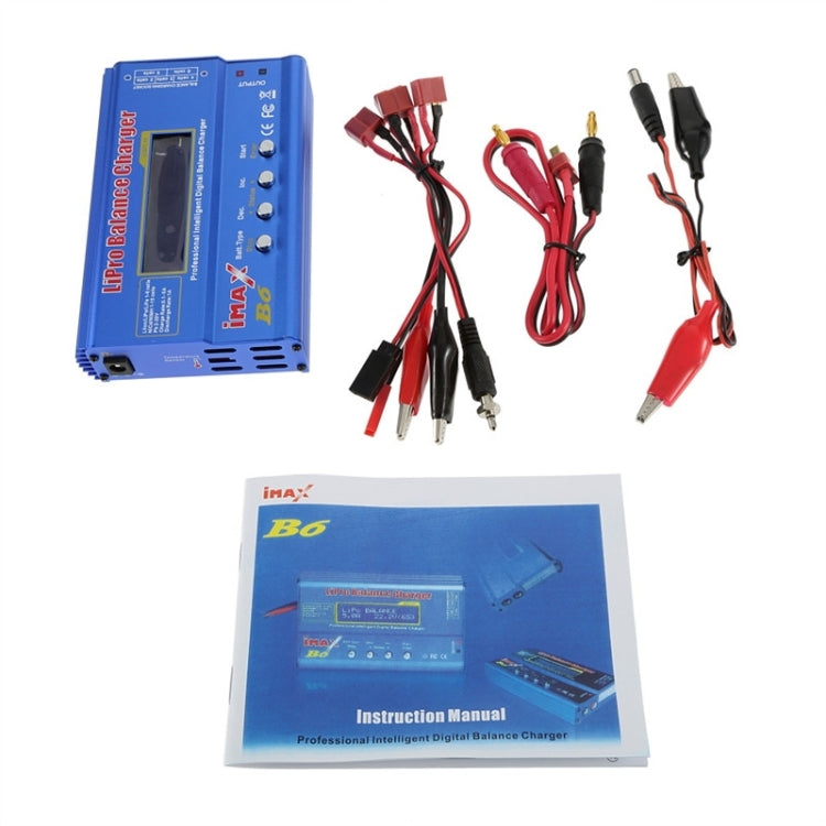 Cargador de equilibrio de batería iMAX B6 Digital RC Lipo NiMH, W303