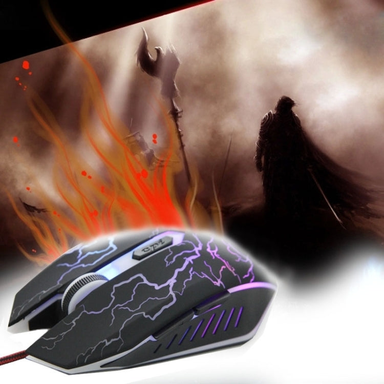Ratón óptico mágico para juegos con cable USB 6D para ordenador, PC y portátil, USB 6D