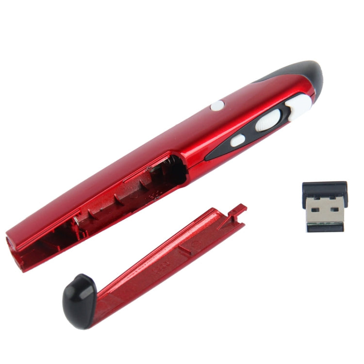 Ratón tipo lápiz inalámbrico de 2,4 GHz con mini receptor USB, distancia de transmisión: 10 m (EL-P01), EL-P01