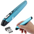 Ratón inalámbrico de 2,4 GHz, 500/1000 ppp, con mini receptor USB, distancia de transmisión: 10 m, 500 / 1000DPI  Blue, 500 / 1000DPI  Grey