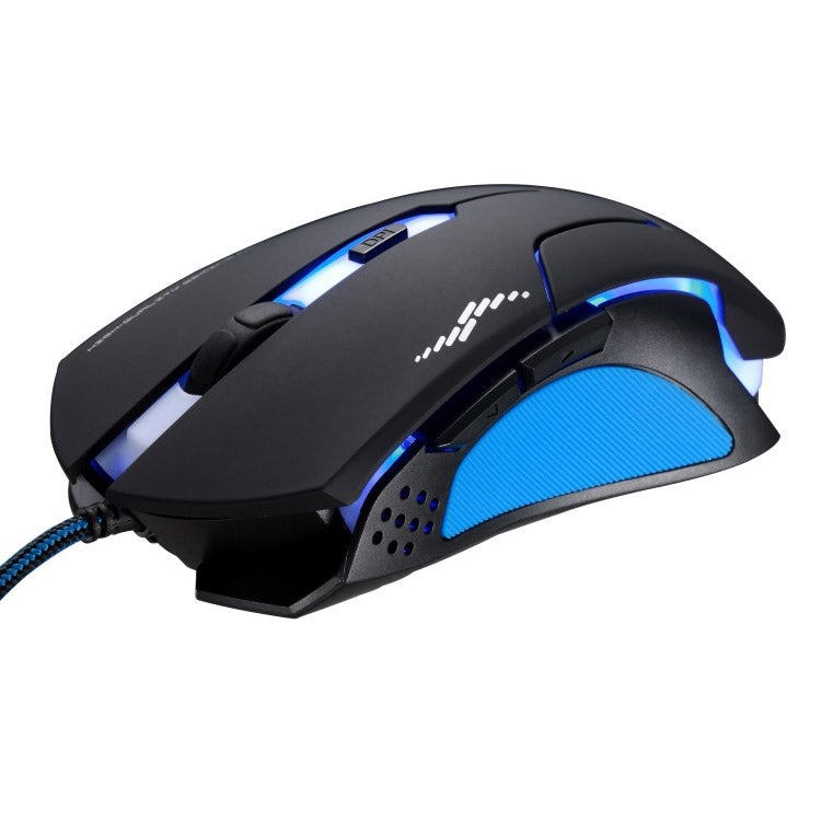 T7 con cable 3 colores cambiables 1200 DPI 1600DPI 2400DPI ratón óptico USB para juegos, T7