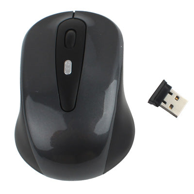 Ratón óptico inalámbrico de 2,4 GHz con receptor USB, Plug and Play, distancia de trabajo de hasta 10 metros