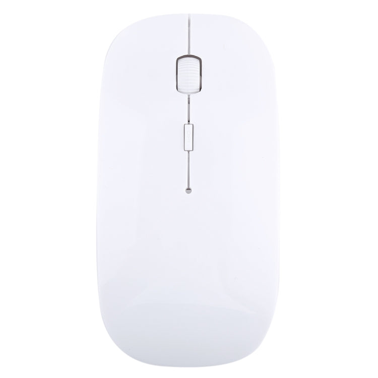 Ratón óptico láser ultrafino inalámbrico de 2,4 GHz con mini receptor USB, Plug and Play