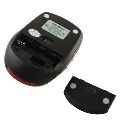 Ratón óptico inalámbrico 6D de 2,4 GHz, 800 ~ 1600 DPI, con minireceptor USB, Plug and Play, distancia de trabajo de hasta 10 metros