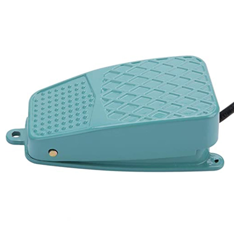 TFS-105 AC 250V 10A Interruptor de pedal de control de pie con caja de metal antideslizante, longitud del cable: 90 cm, TFS-105