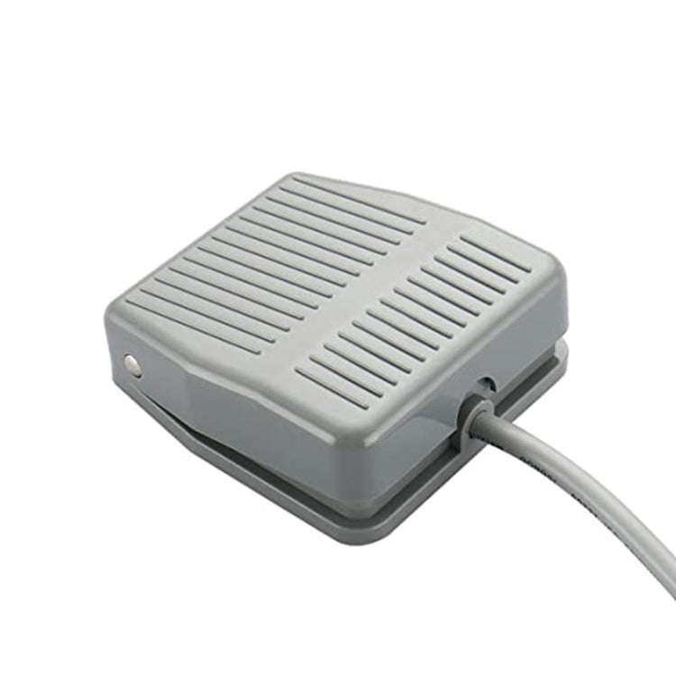 TFS-201 AC 250V 10 A Pedal de alimentación con interruptor de pie de plástico de energía eléctrica, longitud del cable: 1 m, TFS-201 1m