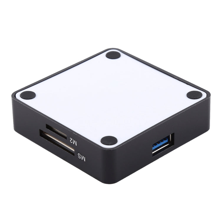Lector de tarjetas USB 3.0 todo en 1, súper velocidad de 5 Gbps, compatible con tarjeta CF / SD / TF / M2 / XD