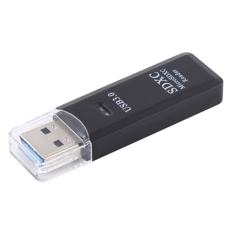 Lector de tarjetas USB 3.0 2 en 1, supervelocidad de 5 Gbps, compatible con tarjeta SD/tarjeta TF