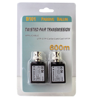 Transceptor de vídeo pasivo de par trenzado CCTV, B101