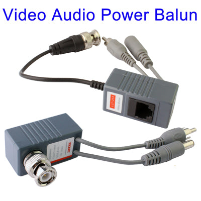 Cable transceptor Balun de vídeo/audio/alimentación CCTV, A213B-C