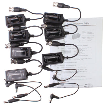 Equipo CCTV Cámara BNC Video Balun Transceptor