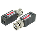 Transceptor-receptor UTP BNC Cat5 Balun de vídeo pasivo de 2 uds y 1 canal, X202E