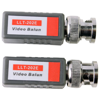 Transceptor-receptor UTP BNC Cat5 Balun de vídeo pasivo de 2 uds y 1 canal, X202E