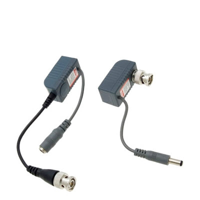 2 PCS Cámara CCTV Video / Audio / Transceptor UTP Balun de potencia, A213A