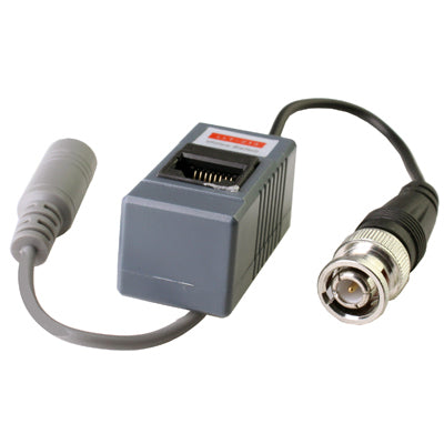 2 PCS Cámara CCTV Video / Audio / Transceptor UTP Balun de potencia, A213A