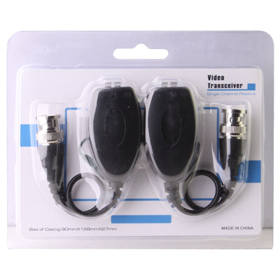 Transceptor balun de vídeo UTP pasivo de 2 piezas, UTP101P