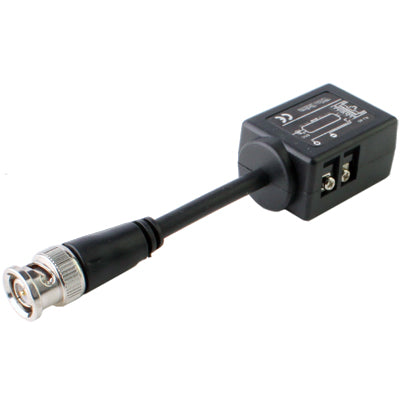 2 PCS Video pasivo Balun CCTV Red UTP BNC