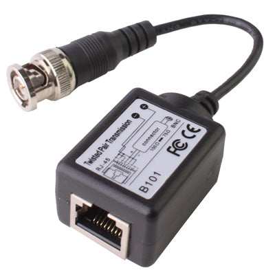 Transceptor de par trenzado balun pasivo de 2 piezas, Transceiver