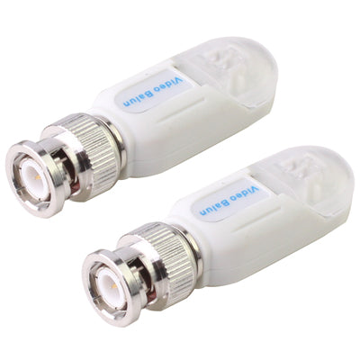 2 PCS UTP Network Video Balun CAT5 a cámara CCTV BNC DVR O-611, 206A