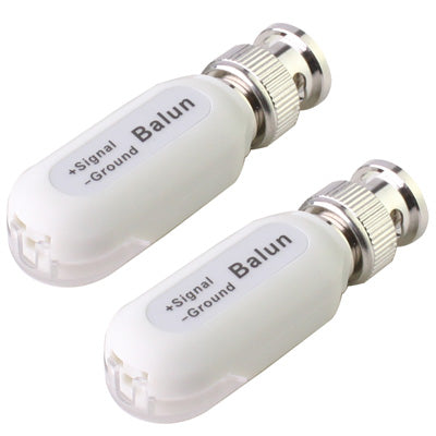 2 PCS UTP Network Video Balun CAT5 a cámara CCTV BNC DVR O-611, 206A