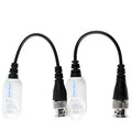 2 PCS Balun de vídeo en red UTP pasivo CAT5 a cámara CCTV BNC DVR O-612, 206C