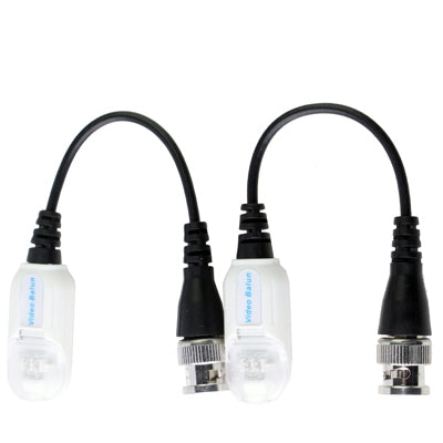 2 PCS Balun de vídeo en red UTP pasivo CAT5 a cámara CCTV BNC DVR O-612, 206C
