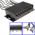 Dispositivo protector contra sobretensiones CCTV BNC de 8 canales (CoaxJK/ V8), CoaxJK/ V8