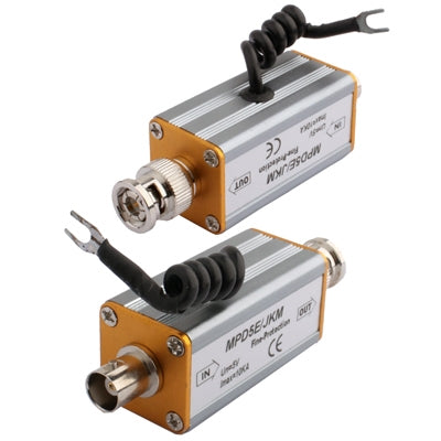 Protector contra sobretensiones del pararrayos de señal de vídeo coaxial del conector de entrada BNC F, BNC
