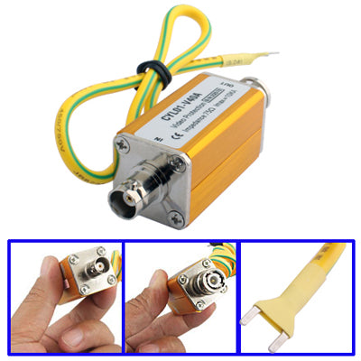 Pararrayos de protección contra sobretensiones de cable coaxial de video, Coaxial Cable
