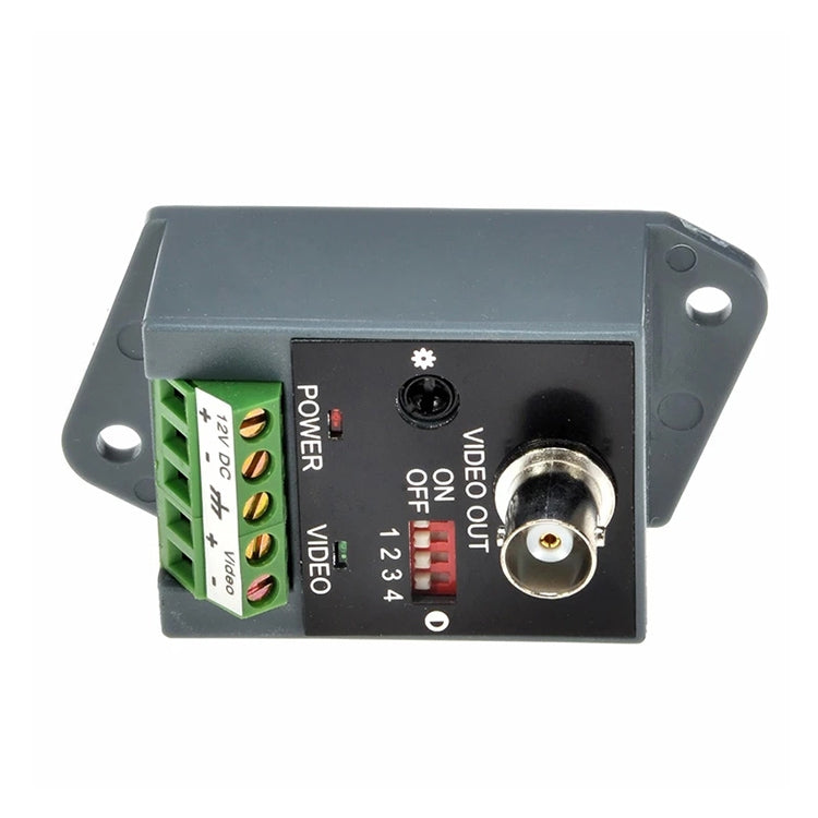 Transmisor y receptor balun de vídeo de par trenzado UTP CCTV activo, 351TR