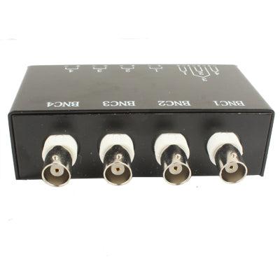 Transceptor Balun de vídeo pasivo de 4 canales BNC a UTP RJ45, QC204