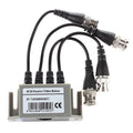 Balun de vídeo de 4 canales de vídeo (BNC) a UTP (RJ45)
