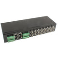 Estilo de montaje en bastidor del transceptor de vídeo UTP pasivo de 16 canales para CCTV