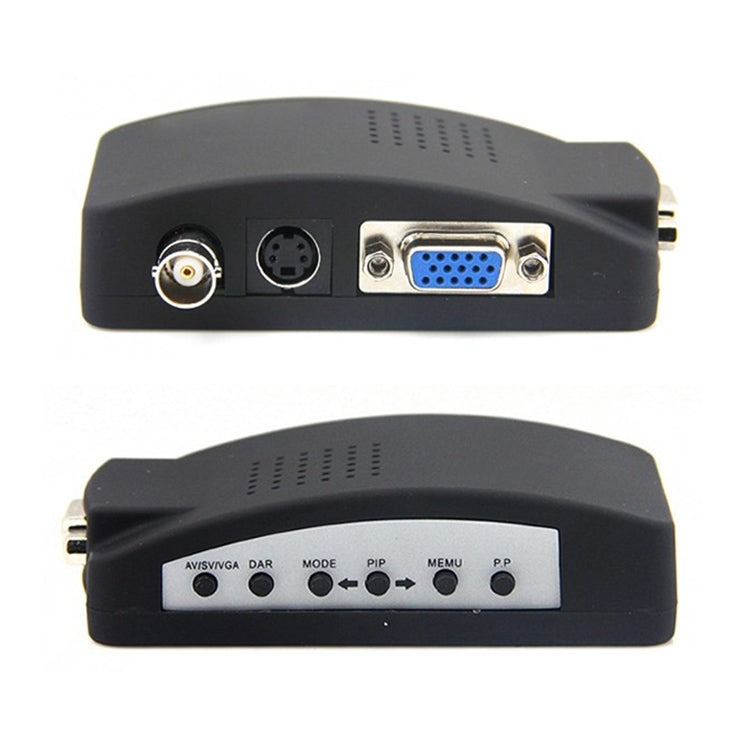 Convertidor de señal S-Video / BNC a VGA, S-Video / BNC
