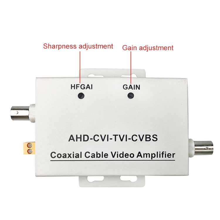 Amplificador de vídeo por cable coaxial, Coaxial Cable