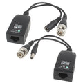 Conector balun de vídeo y alimentación pasiva de 1 canal, 1-CH