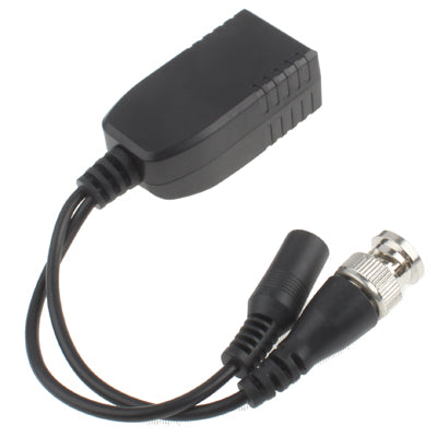 Conector balun de vídeo y alimentación pasiva de 1 canal, 1-CH