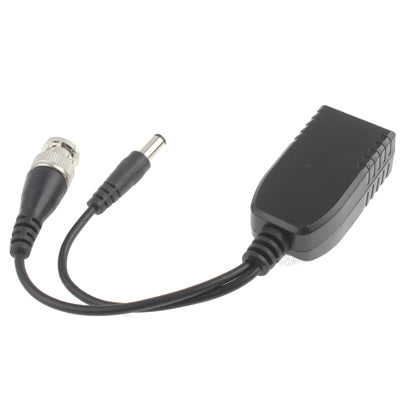 Conector balun de vídeo y alimentación pasiva de 1 canal, 1-CH