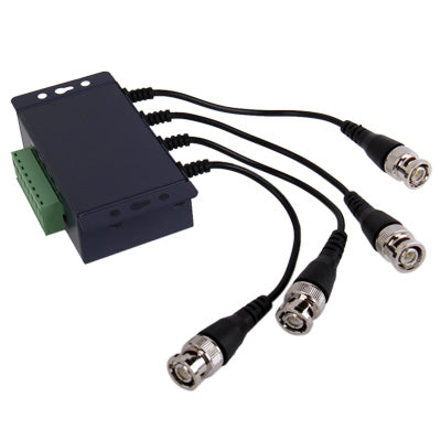 Transceptores balun pasivos UTP de 4 canales, UTP Transceivers