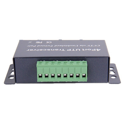 Transceptores balun pasivos UTP de 4 canales, UTP Transceivers