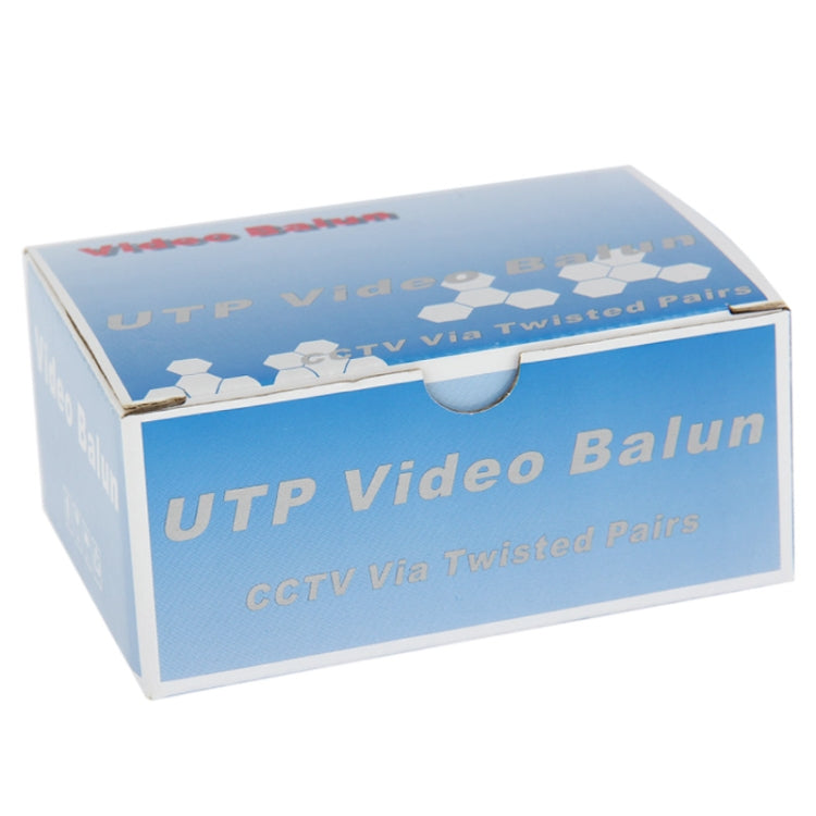 Video Balun UTP Pasivo de 4 Canales / CCTV Vía Pares Trenzados, UTP Video Balun