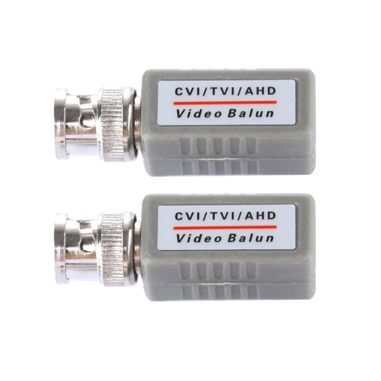 2 PCS 202E-HD CVI/TVI/AHD 1CH Adaptador coaxial balun de vídeo pasivo, 202E-HD