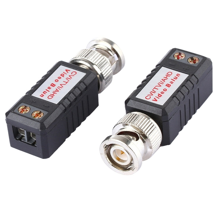 2 PCS HD 202E Versión mejorada Coaxial CVI/TVI/AHD 1CH Transceptor pasivo Video Balun, 202E