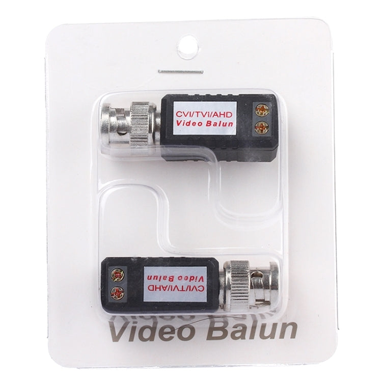 2 PCS HD 202E Versión mejorada Coaxial CVI/TVI/AHD 1CH Transceptor pasivo Video Balun, 202E